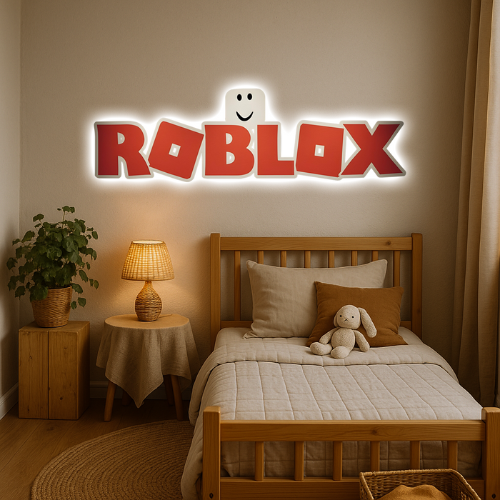 Világító falikép - Roblox - Éjjeli lámpa