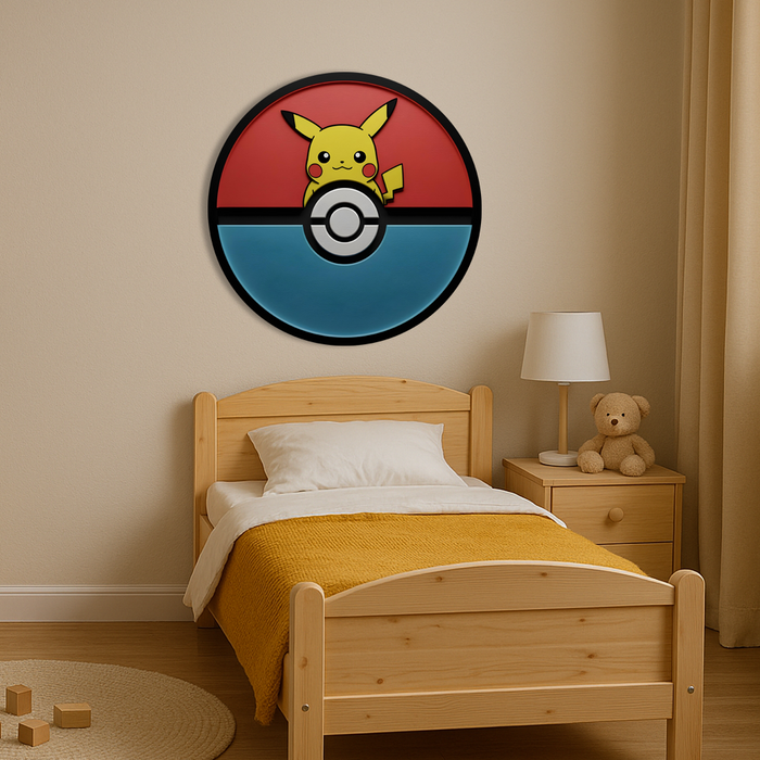 Fa Falikép - Pokémon Pikachu
