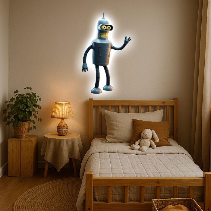 Világító falikép - Futurama Bender - Éjjeli lámpa