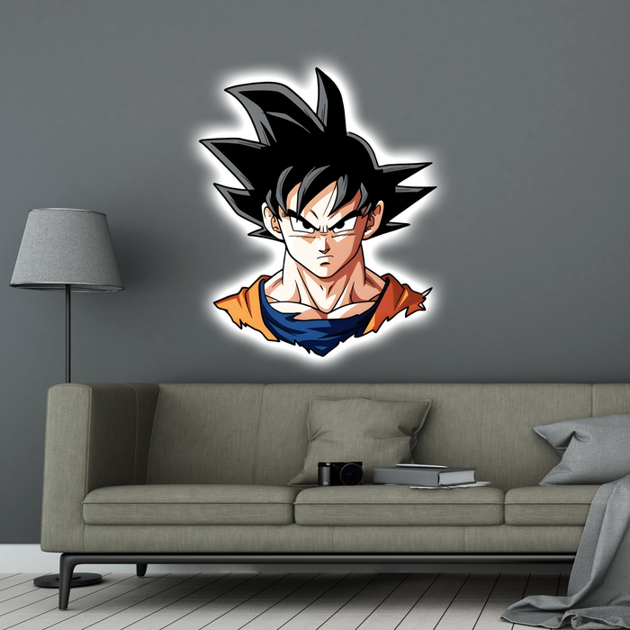 Világító falikép - GOKU - Dragon Ball