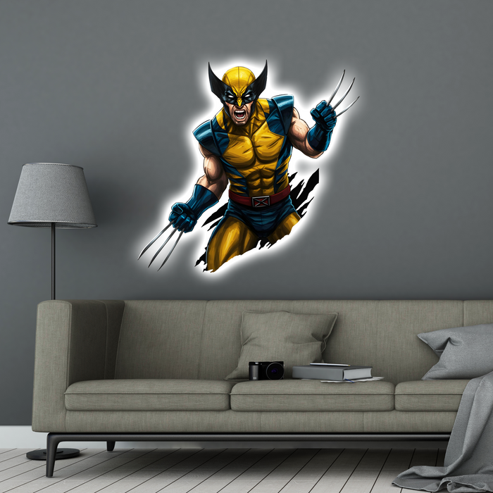 Világító falikép - Wolverine