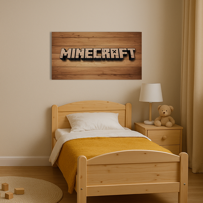 Fa Falikép - Minecraft - logó -
