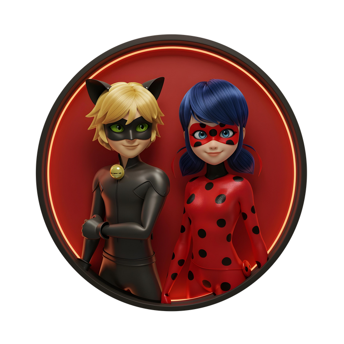 Luminous poster - Miraculous - Night Lamp