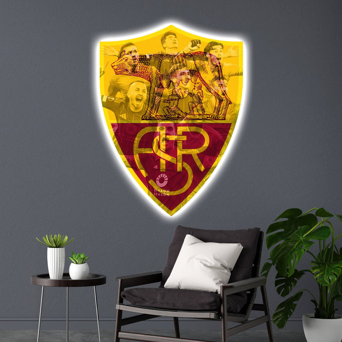 Világító falikép AS Roma