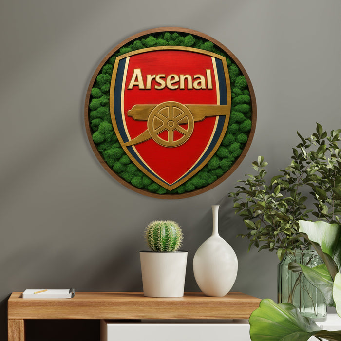 Moss Fa Falikép - Arsenal - THE GUNNERS