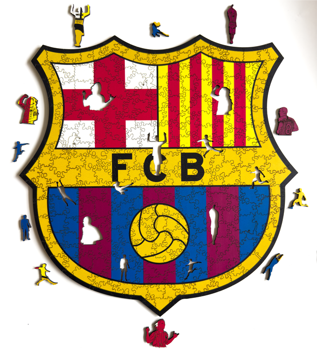 FC Barcelona Klasik Fa puzzle