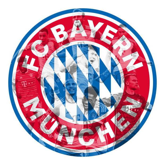 Bayern München - játékosok - Fa puzzle
