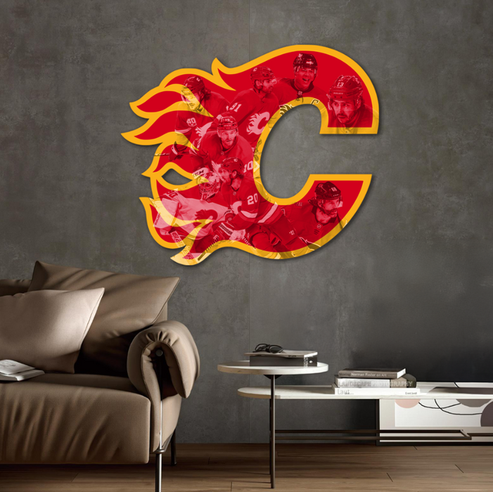 Fa Falikép Calgary Flames