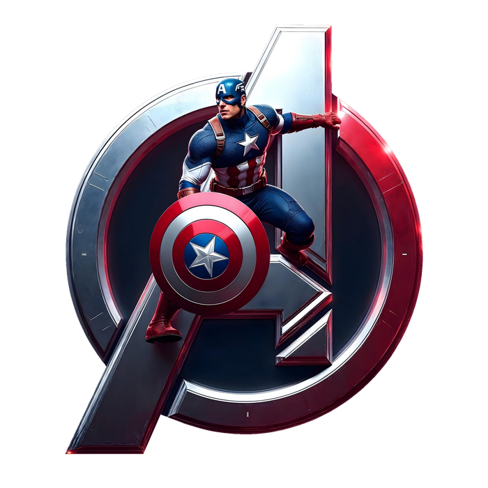 Shining poster - Capitan America