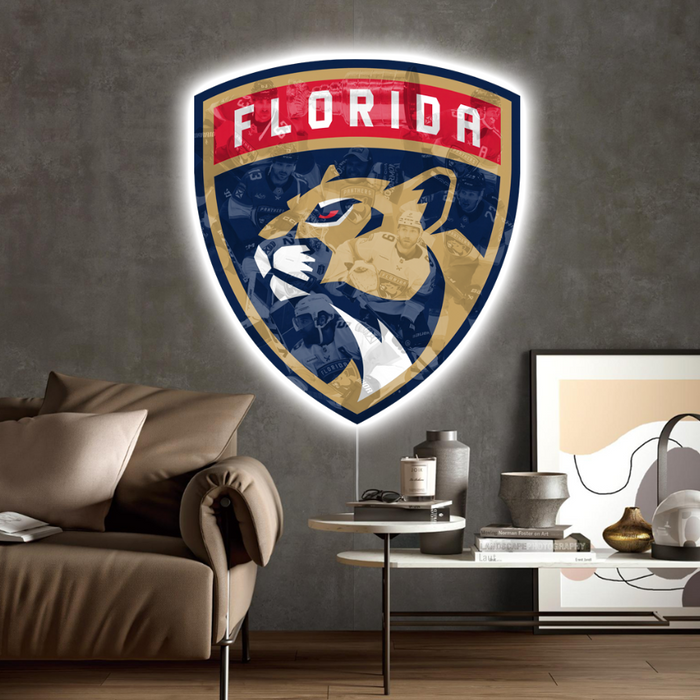Világító falikép - Florida Panthers