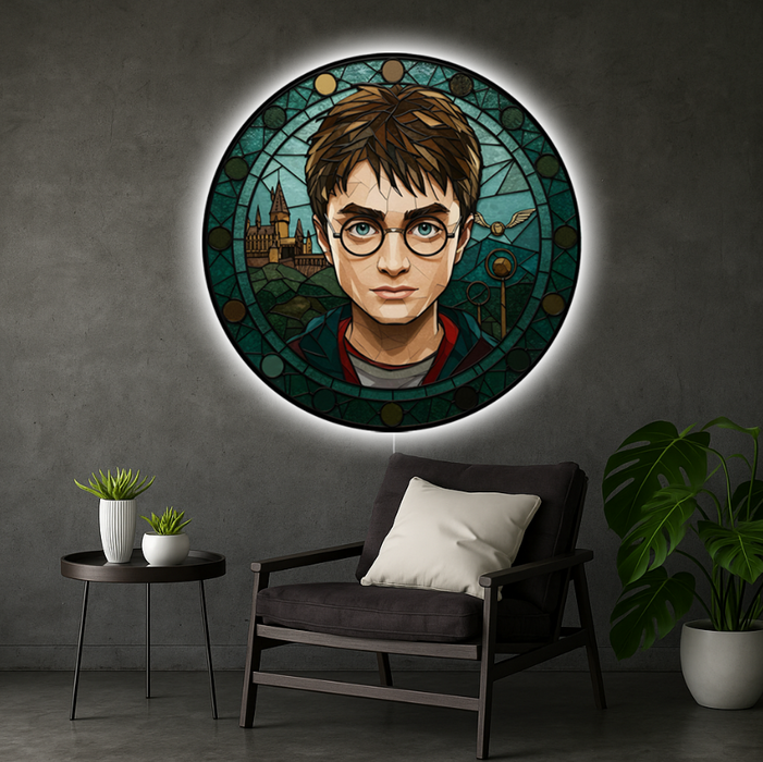 Világító falikép - Harry Potter