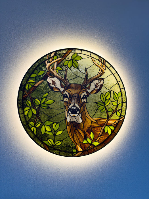 Shining Glass poster Deer
