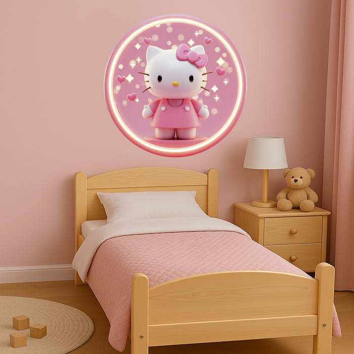 Fa Falikép - Hello Kitty