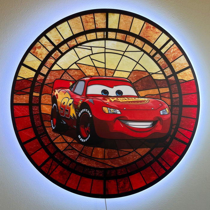 Világító falikép - McQueen