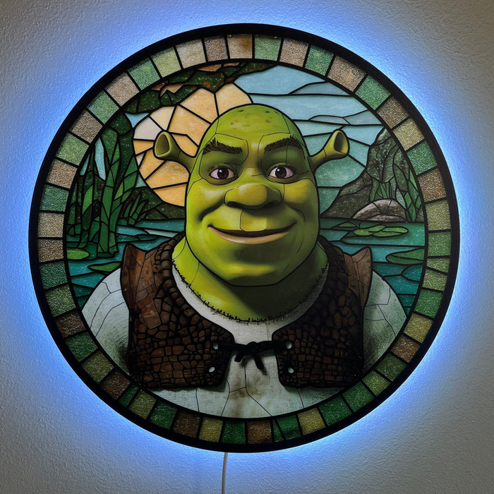 Világító falikép - Shrek