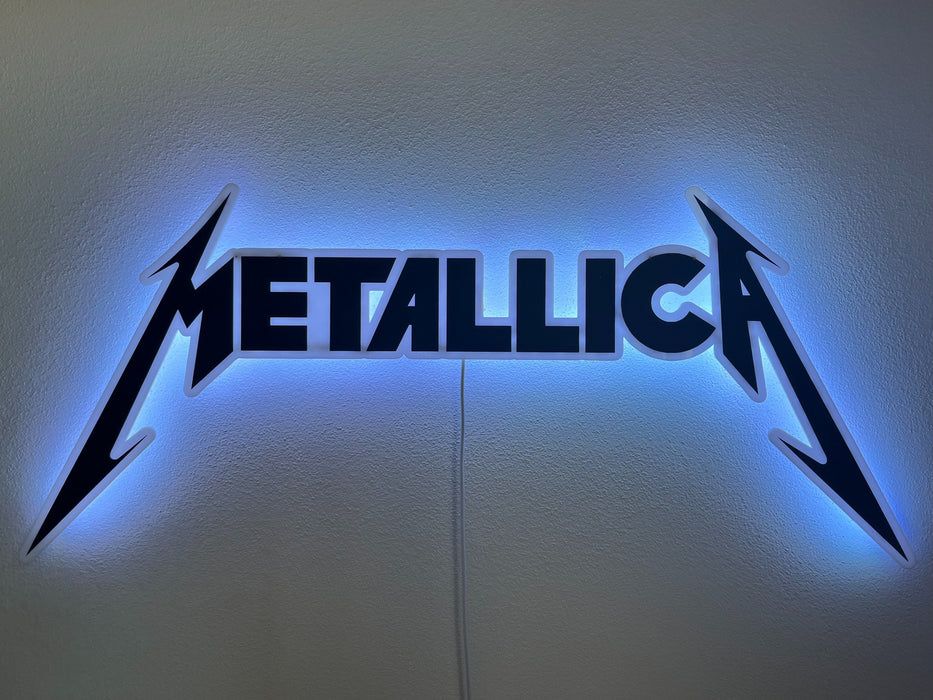 Világító falikép - Metallica