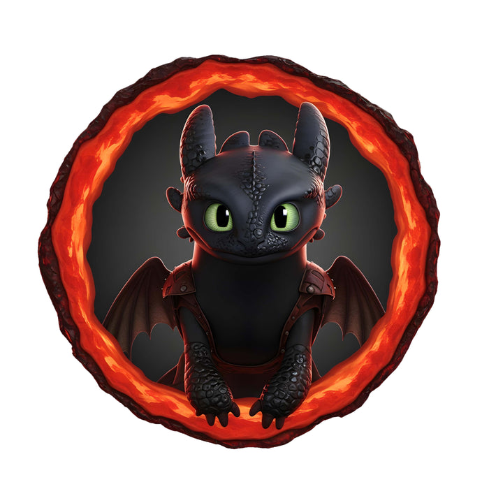 Toothless - How to Train Your Dragon - Wooden Jigsaw Puzzle