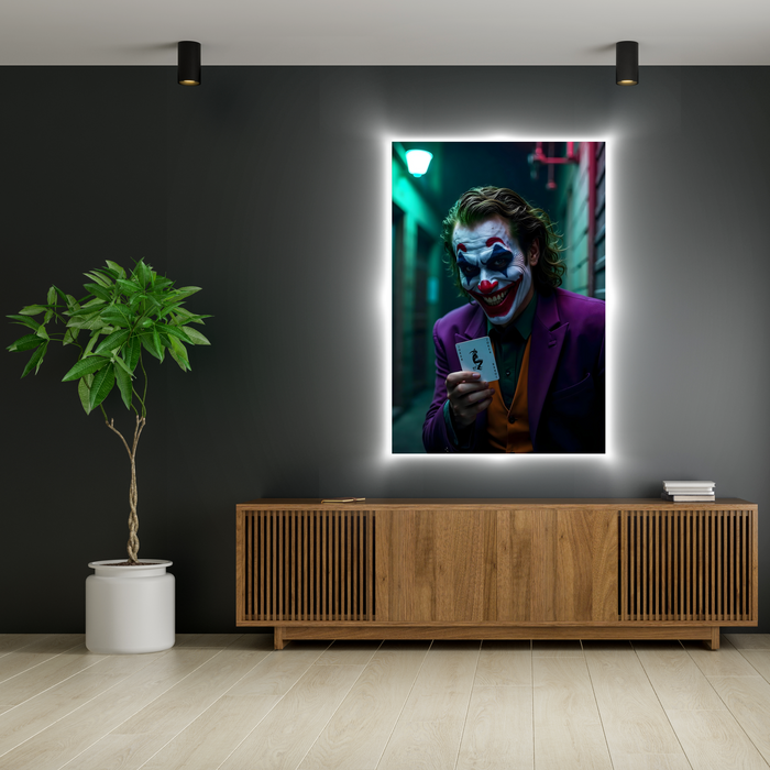 Világító falikép - Joker