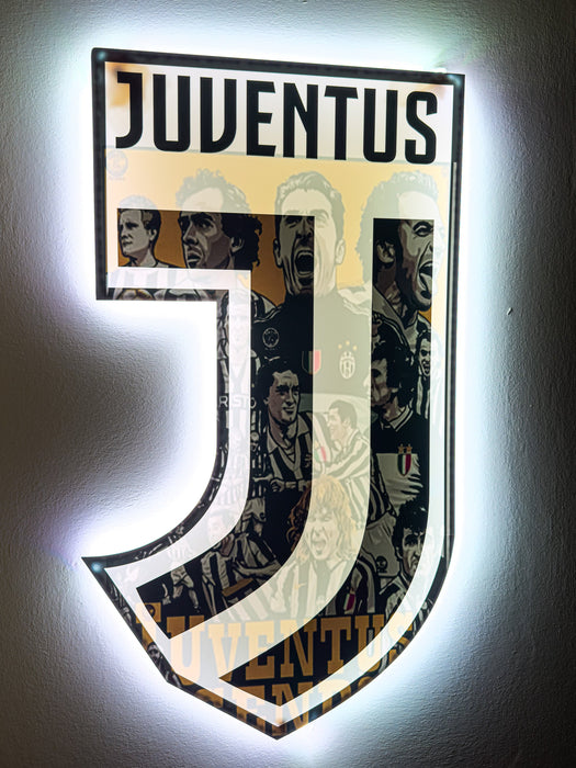Világító falikép Juventus - Legends