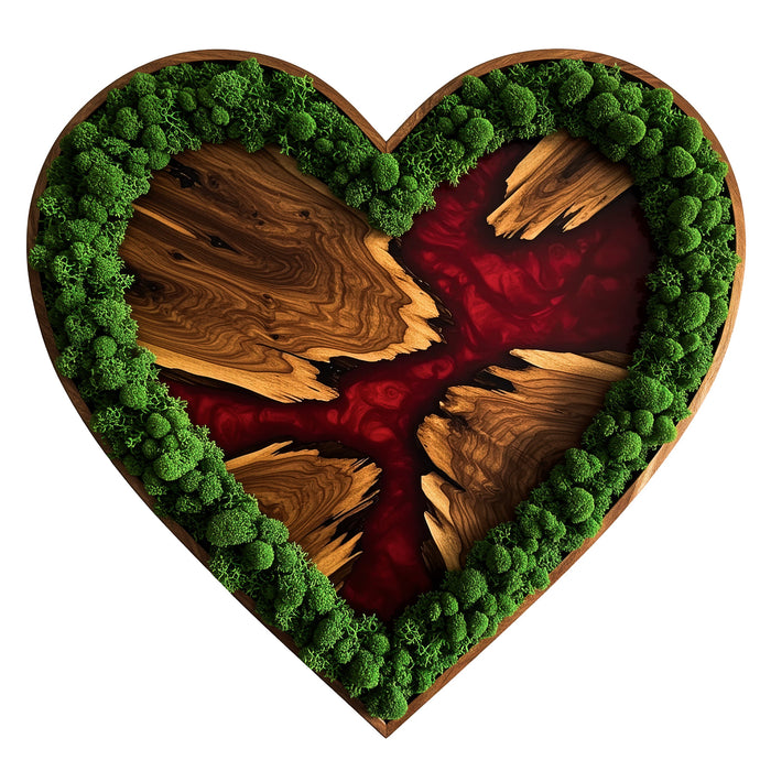 Shining Moss poster Heart - Gemini