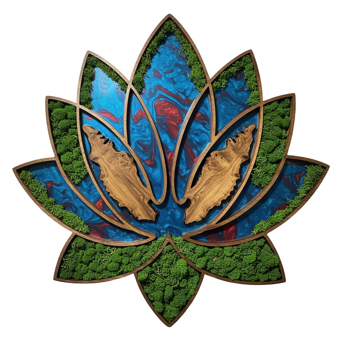 Moss HDF poster - Lotus Flower
