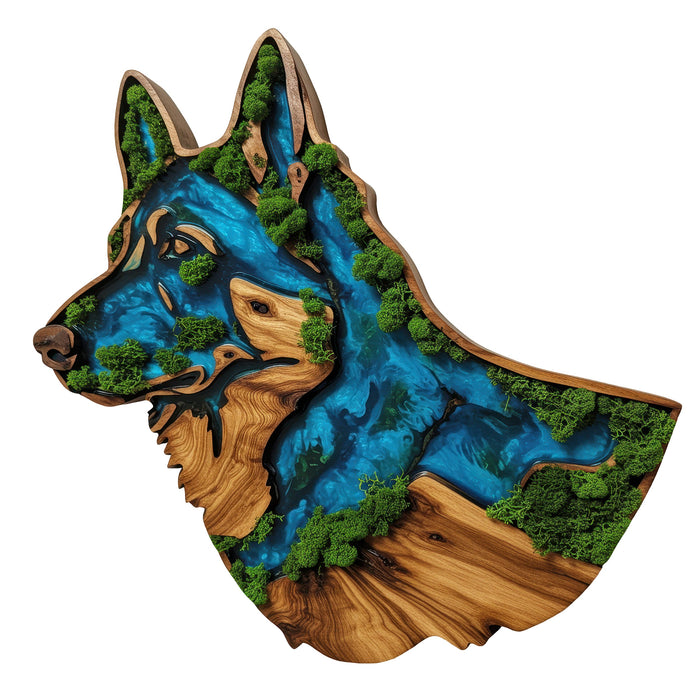 Shining Moss poster - German Shepherd