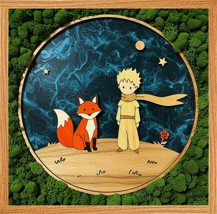 Moss HDF poster - The Little Prince