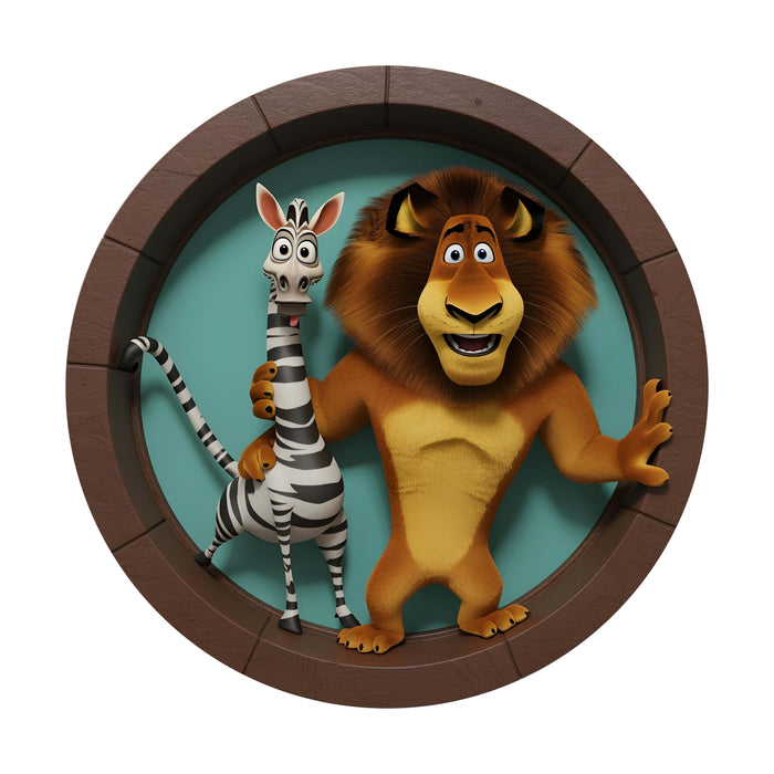 Madagaszkár - Fa puzzle
