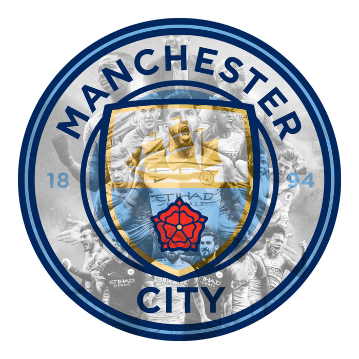 Manchester City - Legendák - Fa puzzle