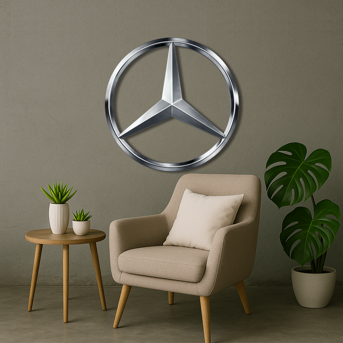 Fa Falikép - Mercedes-Benz - logó