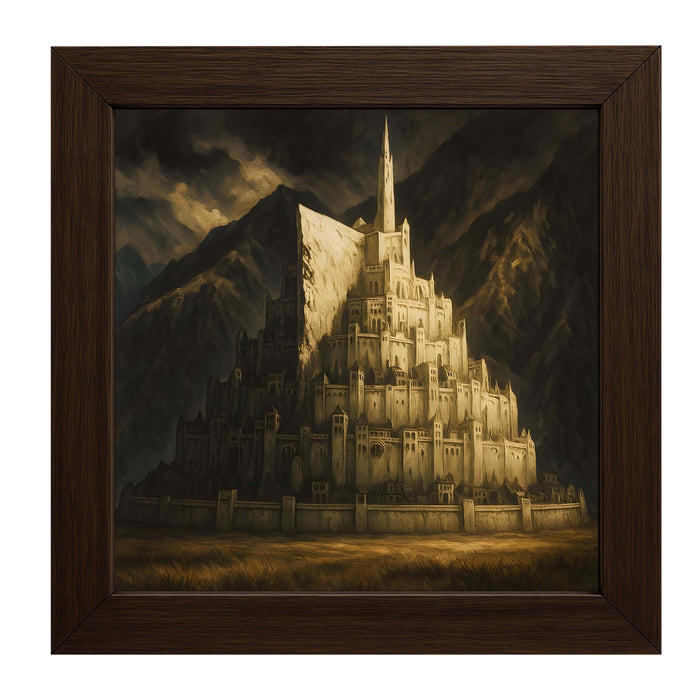 Minas Tirith - A Gyűrűk Ura - Fa puzzle