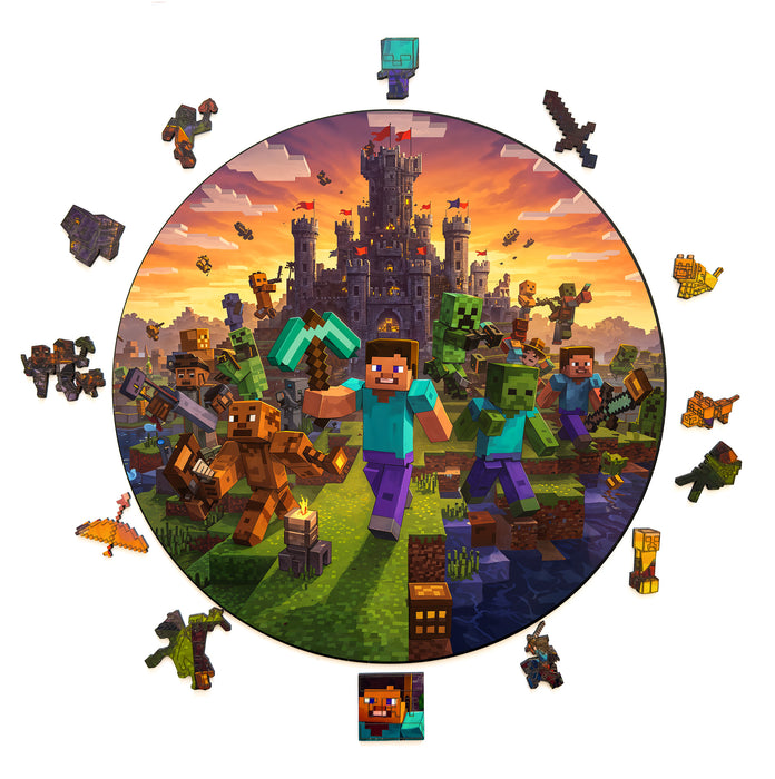 Minecraft II. - Fa puzzle