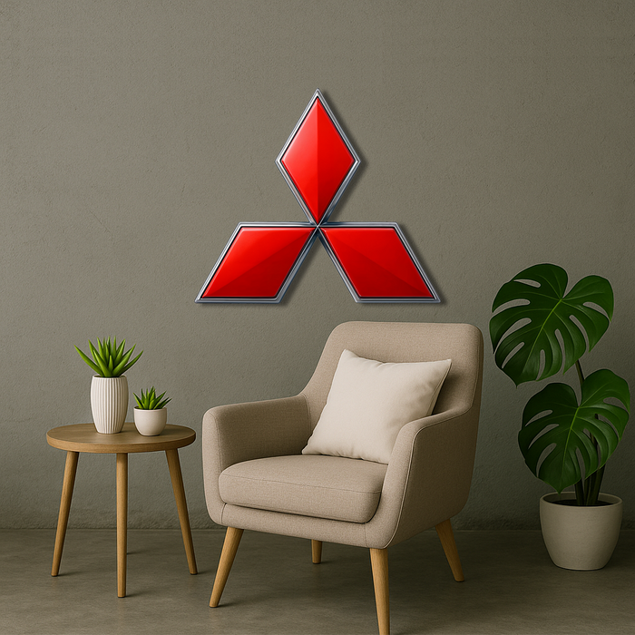 Fa Falikép - Mitsubishi - logó