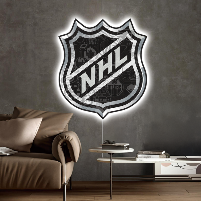 Világító falikép - NHL logó