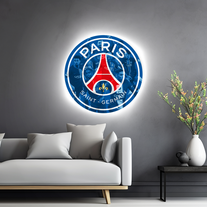 Világító falikép Paris Saint-Germain FC
