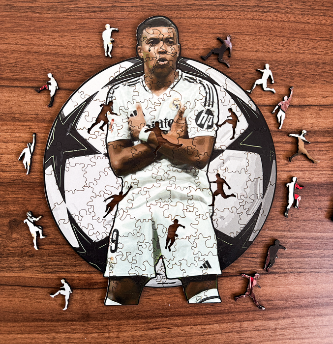 Mbappé Real - Ball Champ. Fa puzzle