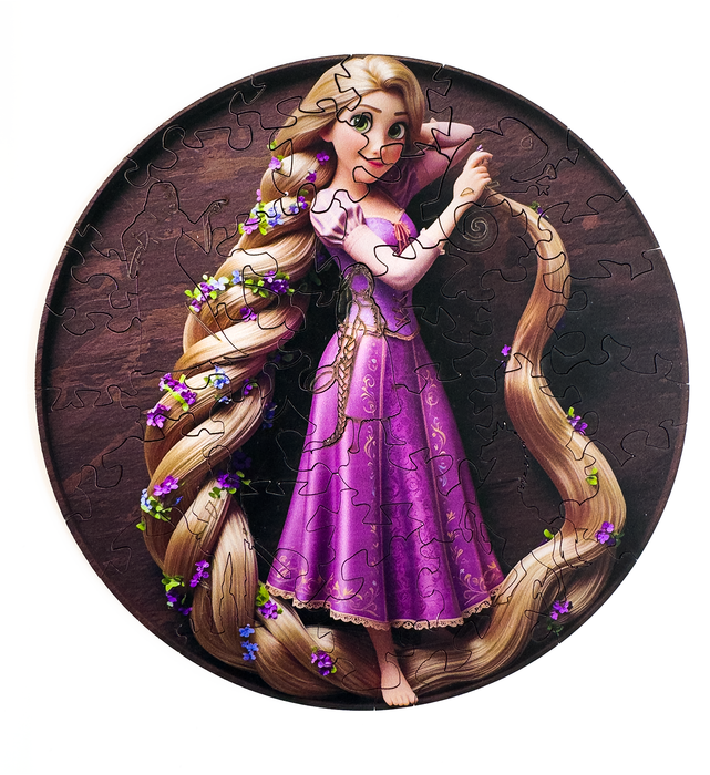 Rapunzel - Fa puzzle