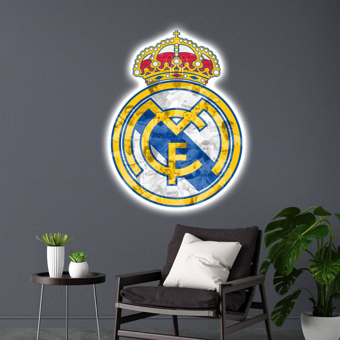 Real Madrid CF - Legends II Világító falikép