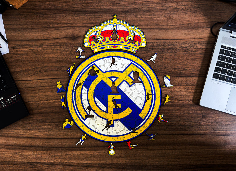 Real Madrid klasszikus - Fa puzzle
