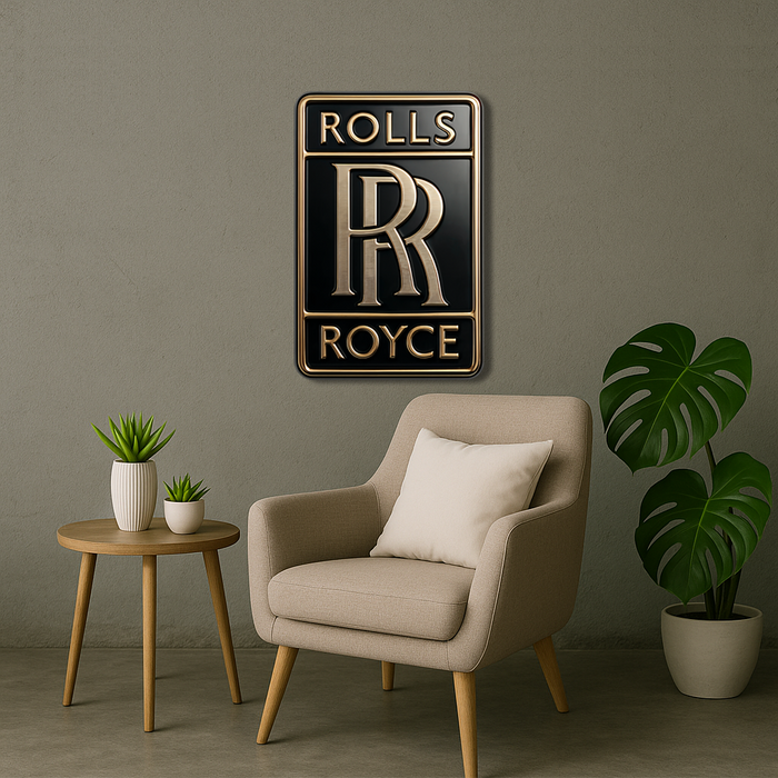Fa Falikép - Rolls-Royce - logó