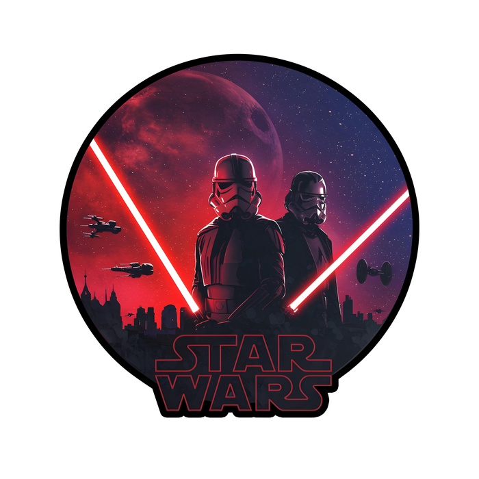 Star Wars - Az Erő és a Sötétség - Fa puzzle