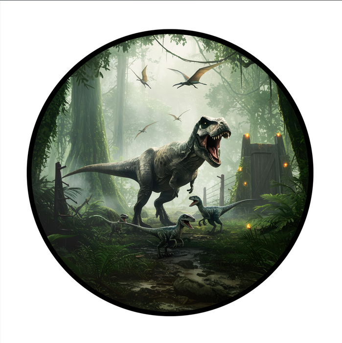 Tyrannosaurus rex - Dinoszauruszok - Fa puzzle