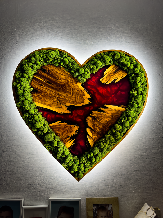 Shining Moss poster Heart - Gemini