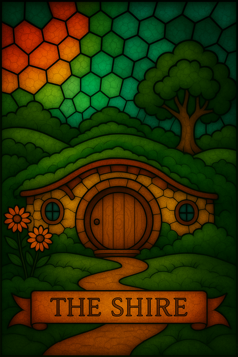 Shining poster - The Shire