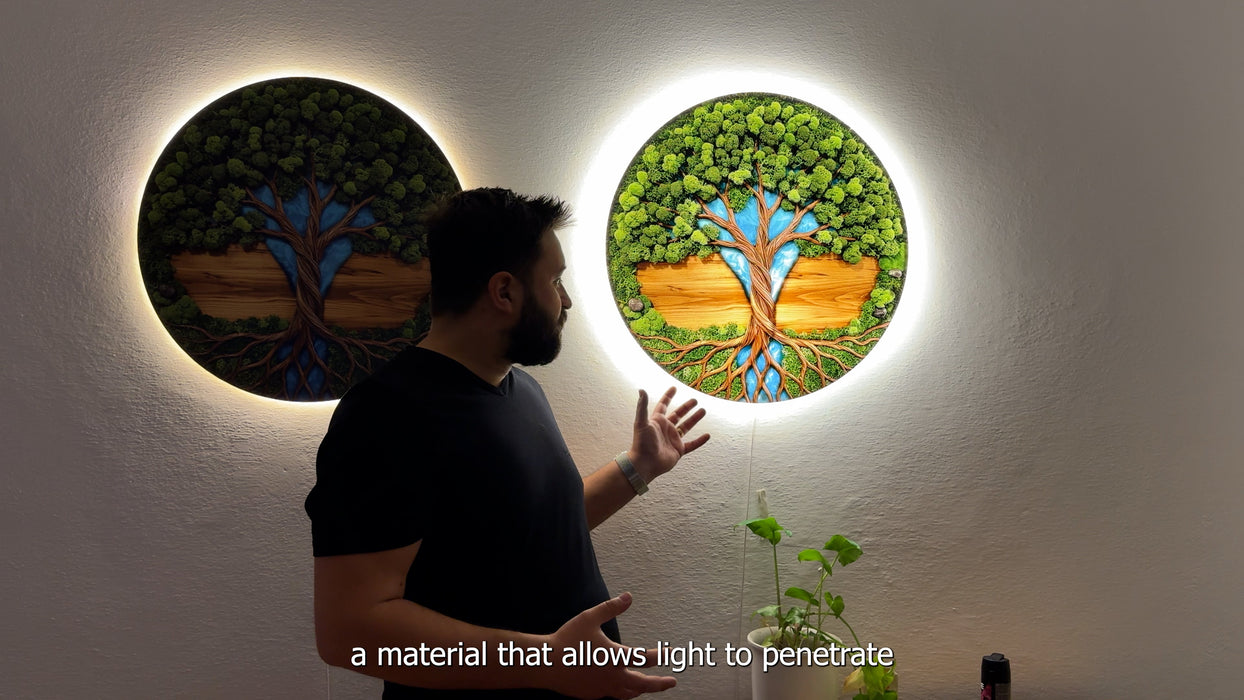 Shining Moss poster Tree of Life - Ancient Oak