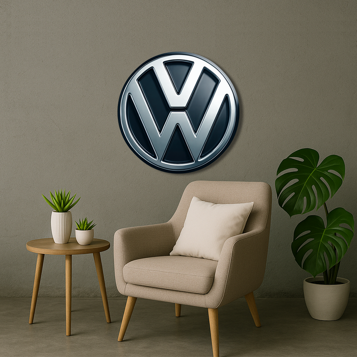 Fa Falikép - Volkswagen - logó