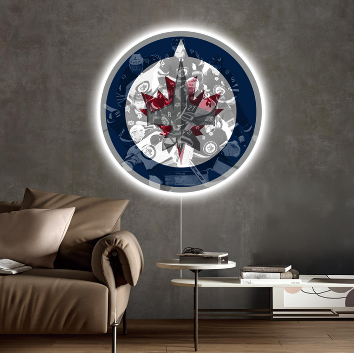 Világító falikép Winnipeg Jets