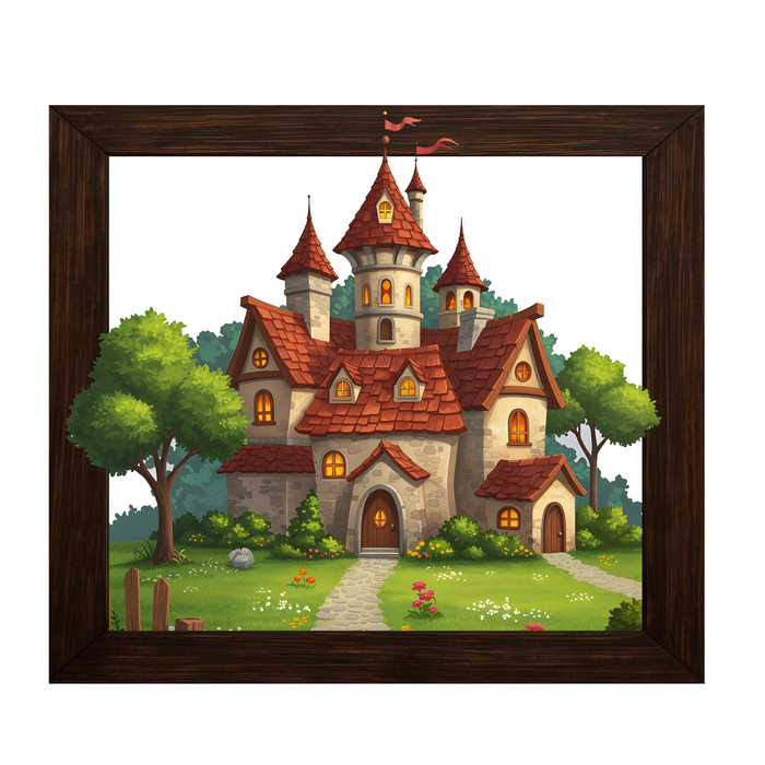 Hercegnő vára - Fa puzzle