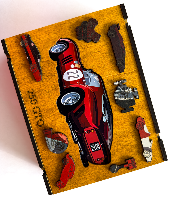 Ferrari 330 LM / 250 GTO rajongó - Fa puzzle