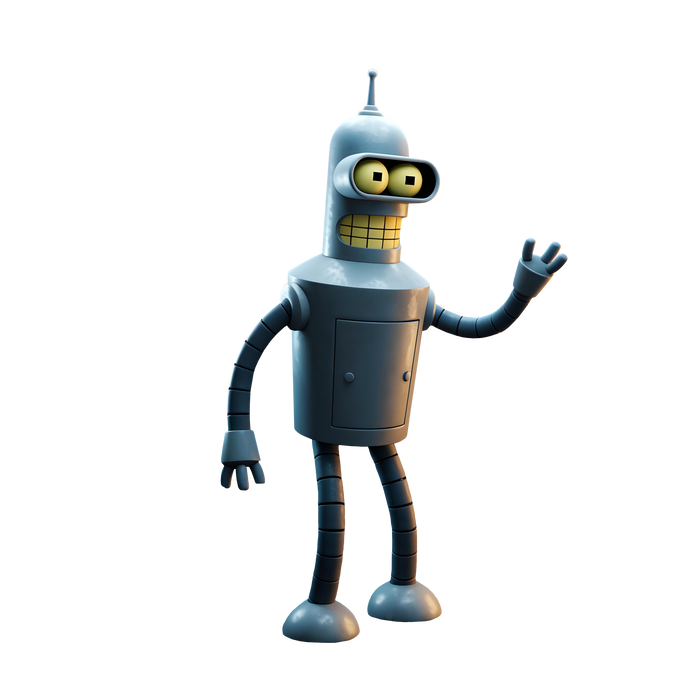 Világító falikép - Futurama Bender - Éjjeli lámpa